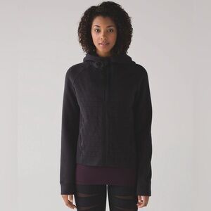 Lululemon Fleece Be True Hoodie in Black